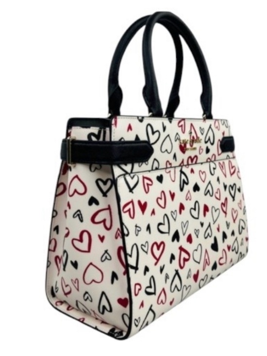 kate spade Handbags - Authentic Kate Spade Scribble Hearts Satchel Tote Handbag Barbiecore
